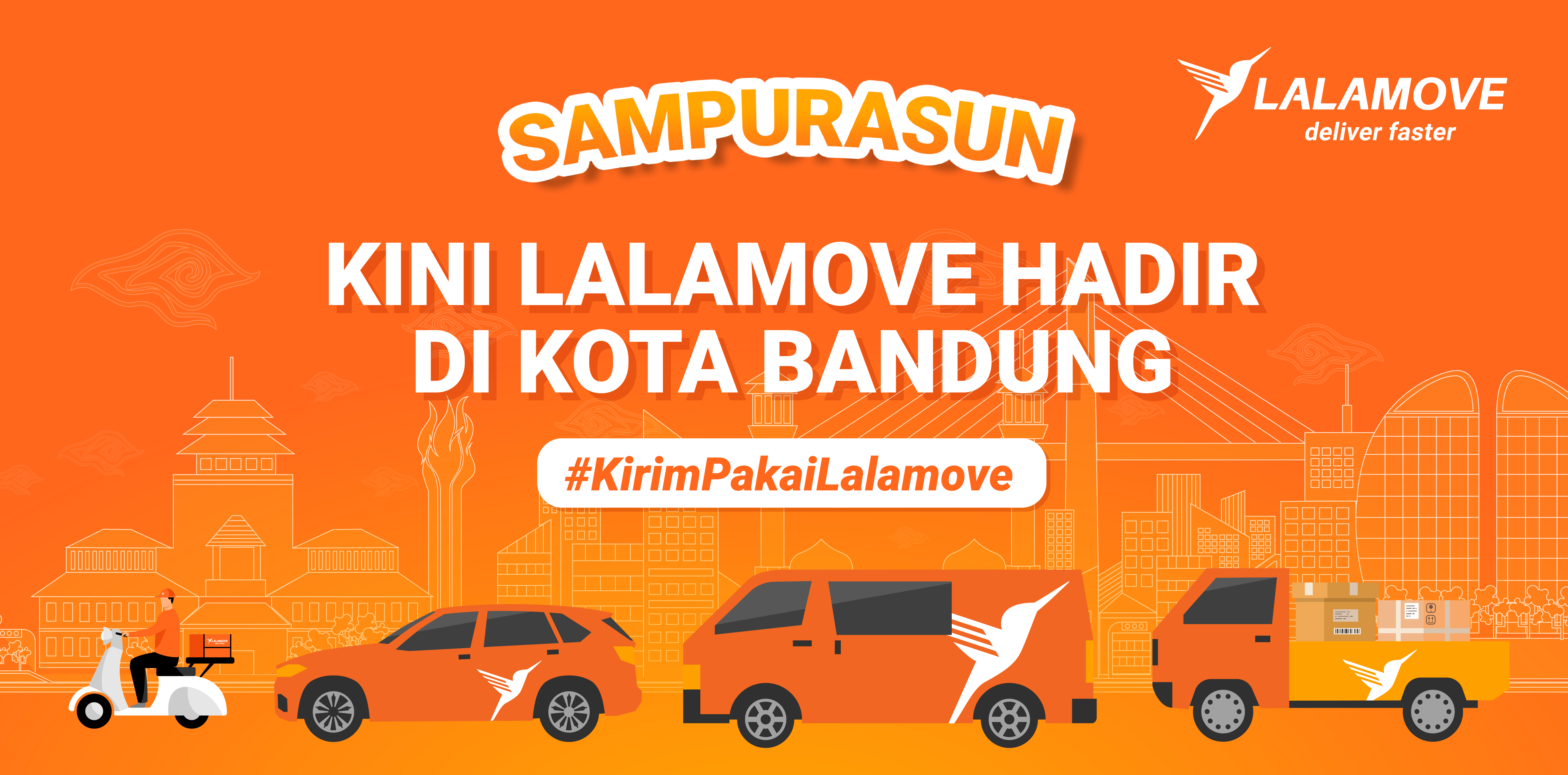 Lalamove Hadir di Kota Bandung